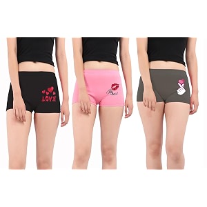 Blacktail Boyshorts Cotton Combo for Women