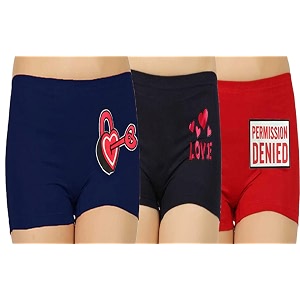 Blacktail Boyshorts Cotton Combo for Women