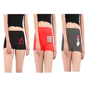 Blacktail Boyshorts Cotton Combo for Women