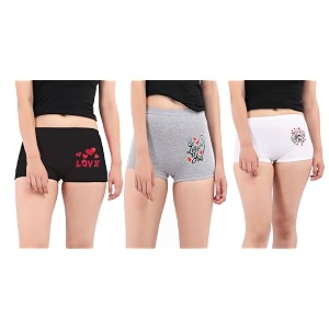 Blacktail Boyshorts Cotton Combo for Women