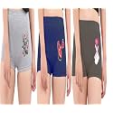 Blacktail Boyshorts Cotton Combo for Women