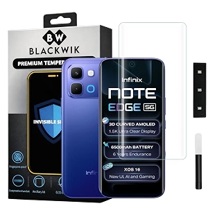 Blackwik UV Curved Tempered Glass for Infinix