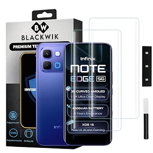 Blackwik UV Curved Tempered Glass for Infinix