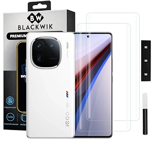 Blackwik UV Curved Tempered Glass for iQOO