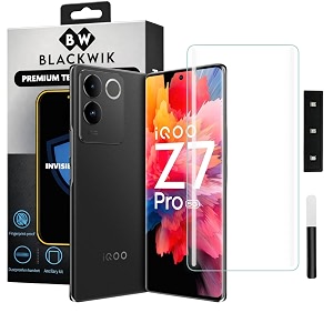 Blackwik UV Curved Tempered Glass for iQOO