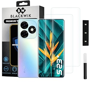 Blackwik UV Curved Tempered Glass for Itel