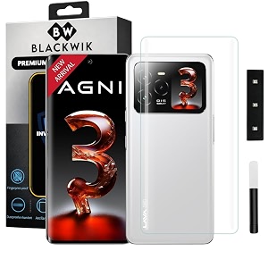 Blackwik UV Curved Tempered Glass for Lava