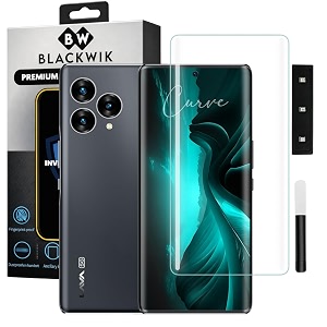 Blackwik UV Curved Tempered Glass for Lava