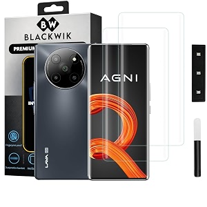 Blackwik UV Curved Tempered Glass for Lava