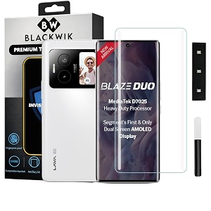 Blackwik UV Curved Tempered Glass for Lava