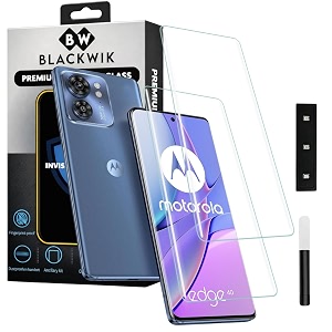 Blackwik UV Curved Tempered Glass for Moto