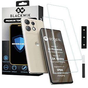 Blackwik UV Curved Tempered Glass for Moto