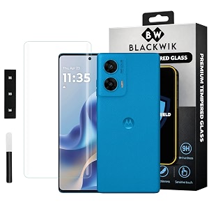 Blackwik UV Curved Tempered Glass for Moto