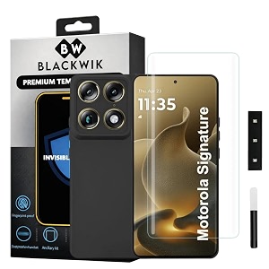 Blackwik UV Curved Tempered Glass for Motorola