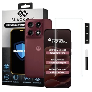 Blackwik UV Curved Tempered Glass for Motorola