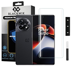 Blackwik UV Curved Tempered Glass for OnePlus