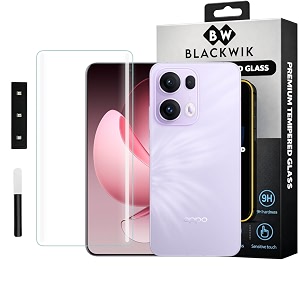 Blackwik UV Curved Tempered Glass for Oppo