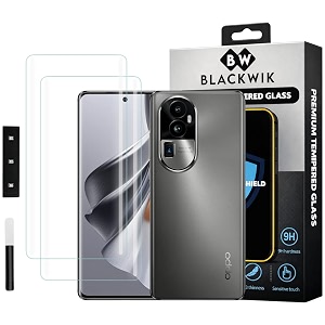 Blackwik UV Curved Tempered Glass for Oppo