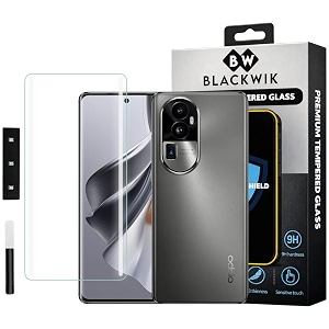 Blackwik UV Curved Tempered Glass for Oppo