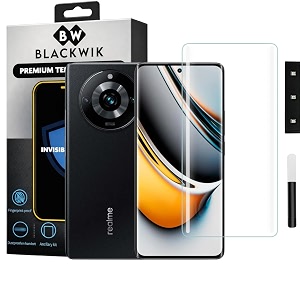 Blackwik UV Curved Tempered Glass for Realme