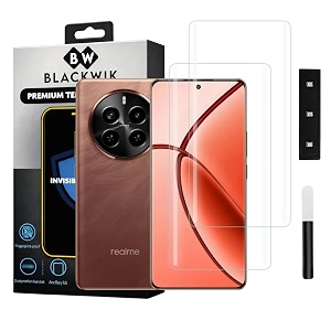 Blackwik UV Curved Tempered Glass for Realme