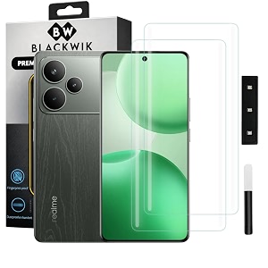 Blackwik UV Curved Tempered Glass for Realme