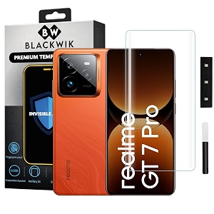 Blackwik UV Curved Tempered Glass for Realme