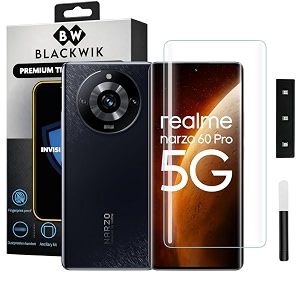 Blackwik UV Curved Tempered Glass for Realme