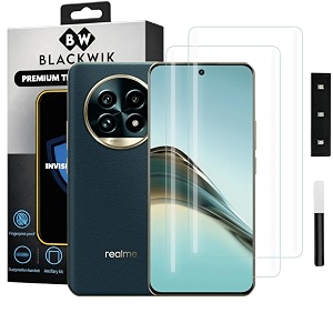 Blackwik UV Curved Tempered Glass for Realme