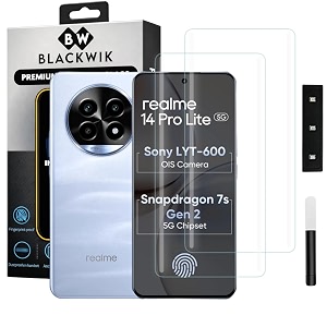 Blackwik UV Curved Tempered Glass for Realme