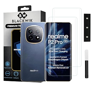 Blackwik UV Curved Tempered Glass for Realme