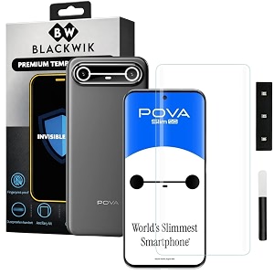 Blackwik UV Curved Tempered Glass for Tecno
