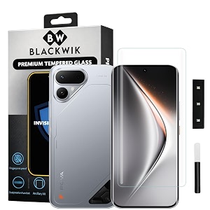 Blackwik UV Curved Tempered Glass for Tecno