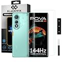 Blackwik UV Curved Tempered Glass for Tecno