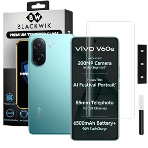 Blackwik UV Curved Tempered Glass for Vivo