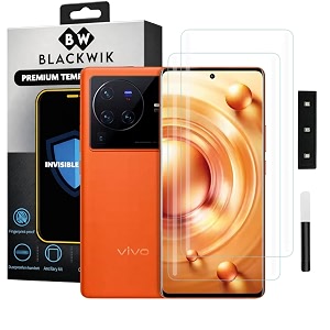 Blackwik UV Curved Tempered Glass for Vivo