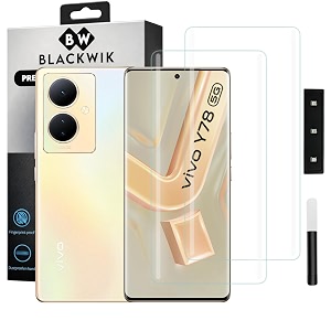 Blackwik UV Curved Tempered Glass for Vivo