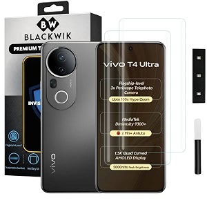 Blackwik UV Curved Tempered Glass for Vivo