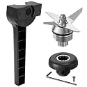 Blender Replacement Parts Compatible with Vitamix, Blade Replacement Accessories Include Wrench Drive Socket Compatible with Vitamix 5200 Series 64oz/32oz Containers Juicer Food Processor Attachment