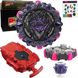 bladeking beys string launcher set- b169 variant lucifer mobius 2d  string launcher  toy storage box