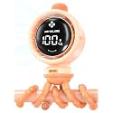 Stroller Fan for Baby with Night Light, 135° Automatic Air Swing (Orange)