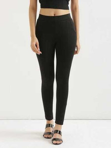 blaine ankle length western wear legging black solid