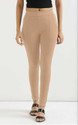 BLAINE Ankle Length Western Wear Legging (Brown, Solid)