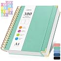 Blank Spiral Notebook: Sketch Book 8.5" X 11", Hardcover Leather Sketchbook