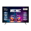 Blaupunkt 189 cm (75 inch) QLED Ultra HD (4K) Smart Google TV with Gemini , MEMC , Dolby Vision - Atmos , 80W Sound Output , 4 Speaker , 550 Nits Brightness , Precise Dimming , HDR10+ , 120 Hz Refresh Rate , HLG , ALLM & VRR