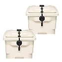 Blazer Brand Strong Strap Lid Locks for Outdoor Garbage Cans (2-Pack)