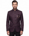 BLAZER WORLD Self Design Bandhgala Festive Wedding