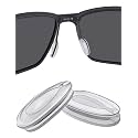 BLAZERBUCK Replacement Nose Piece Nose Pads for Oakley Holbrook Metal OO4123 Sunglass