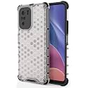 Back Case Cover for [ Mi 11X ] Honeycomb Pattern Polycarbonate Hard Bumper Case for [ Mi 11X ] - Transparent