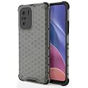 Back Case Cover for [ Mi 11X Pro 5G ] Honeycomb Pattern Polycarbonate Hard Bumper Case for [ Mi 11X Pro 5G ] - Black